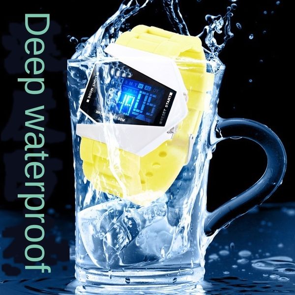 children's waterproof airplane jelly male electronic watch and female students' sports students' leisure electronic watch, Blue
children's waterproof airplane jelly male electronic watch and female students' sports students' leisure electronic watch, Blue
