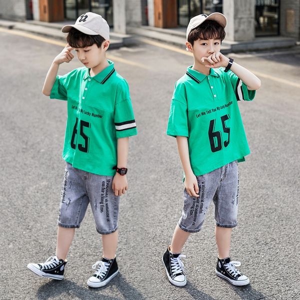 q0odx boys' short sleeve set boys' short sleeve fashion 2020 new thin medium and large children's print 65 lapel denim two-pi
q0odx boys' short sleeve set boys' short sleeve fashion 2020 new thin medium and large children's print 65 lapel denim two-pi