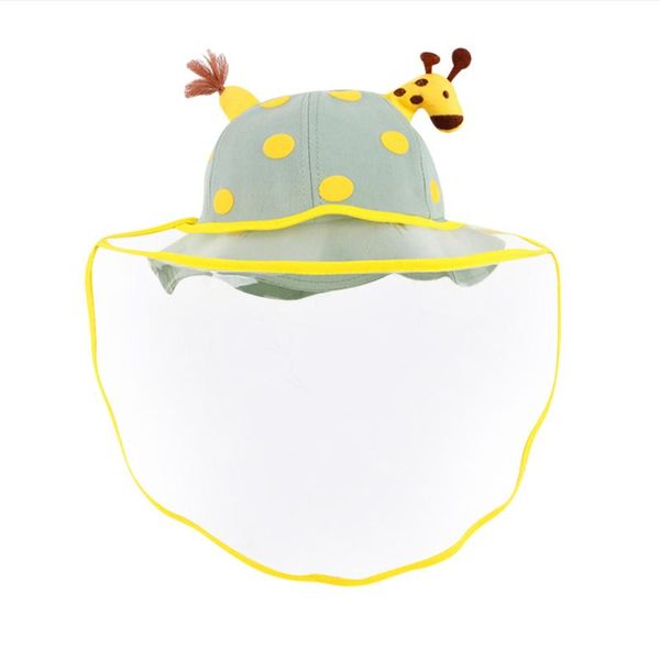 kancoold boys and girls detachable transparent dustproof protective cap baby dot cartoon sunscreen shading fisherman hat, Yellow
kancoold boys and girls detachable transparent dustproof protective cap baby dot cartoon sunscreen shading fisherman hat, Yellow