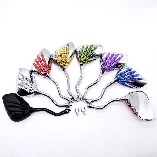 universal motorcycle scooter back side mirror modification skull craw shadow rear view mirrors pair 8mm 10mm positive clockwise
universal motorcycle scooter back side mirror modification skull craw shadow rear view mirrors pair 8mm 10mm positive clockwise
