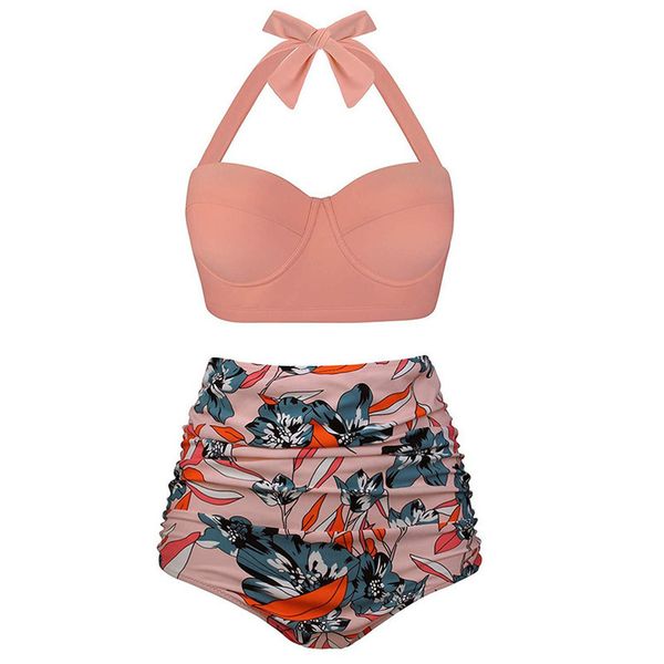 women swimsuits vintage bandeau push up polka dot plus size bathing suits high waisted bikini, White;black
women swimsuits vintage bandeau push up polka dot plus size bathing suits high waisted bikini, White;black