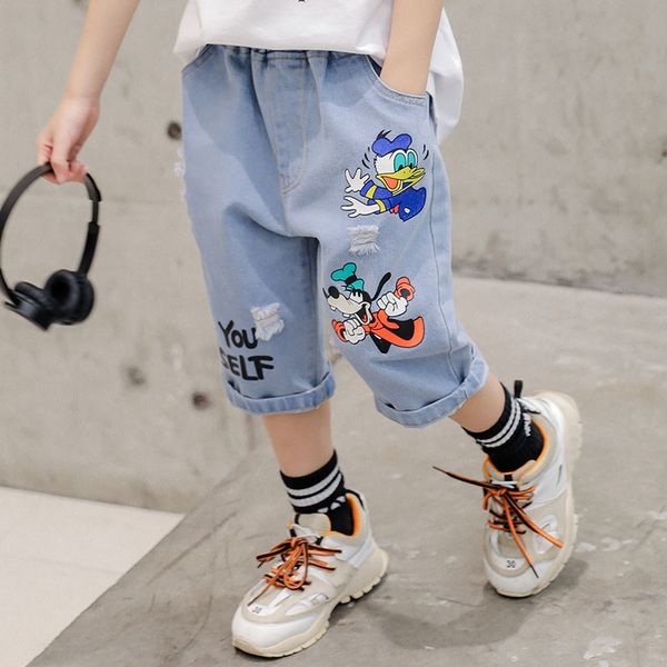 boys' denim shorts summer children's summer capri shorts panty panty pants thin outside pants children's hole-breaking fashio, Blue
boys' denim shorts summer children's summer capri shorts panty panty pants thin outside pants children's hole-breaking fashio, Blue
