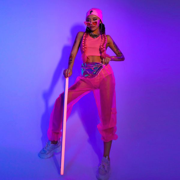 fluorescent pink bar clothing nightclub female singer hip-hop jazz dance costume ds party stage performance wear dl6322, Black;red
fluorescent pink bar clothing nightclub female singer hip-hop jazz dance costume ds party stage performance wear dl6322, Black;red