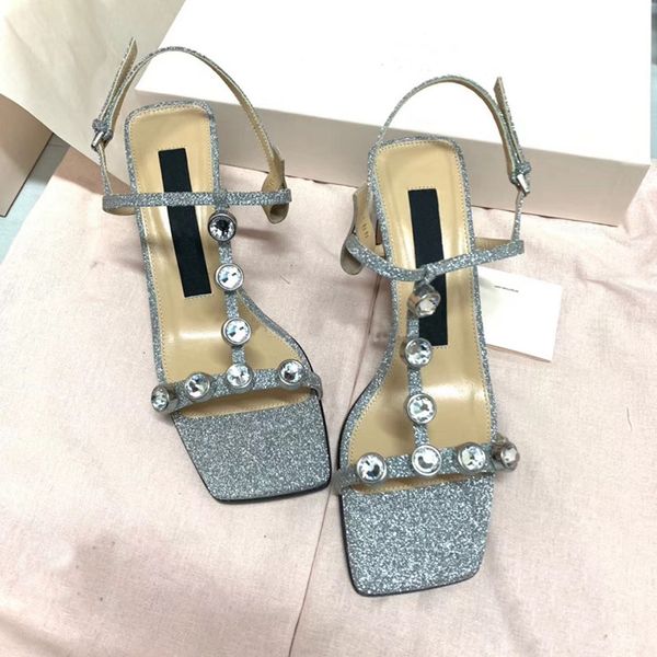 2020 summer fashion luxury big diamond women sandals runway brand square open toe heels shoes ladies sandals shoes, Black
2020 summer fashion luxury big diamond women sandals runway brand square open toe heels shoes ladies sandals shoes, Black