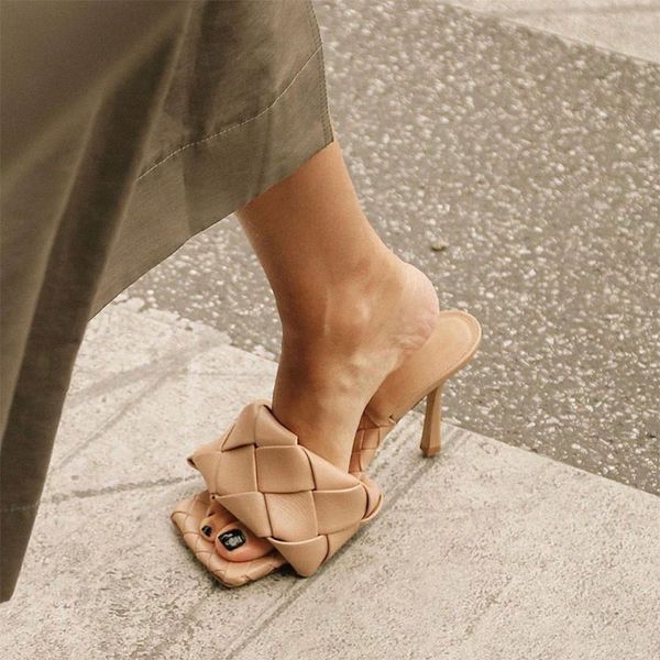 2020 new leather square toe sandals women checkered slip on high heels slippers women fashion shoes sandalia feminina, Black
2020 new leather square toe sandals women checkered slip on high heels slippers women fashion shoes sandalia feminina, Black