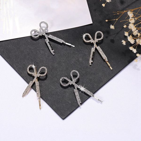 scissors shape rhinestone hairpins women girls hair pins barrettes wedding bridal styling fashion diamond hair clips hha1452, Slivery;white
scissors shape rhinestone hairpins women girls hair pins barrettes wedding bridal styling fashion diamond hair clips hha1452, Slivery;white