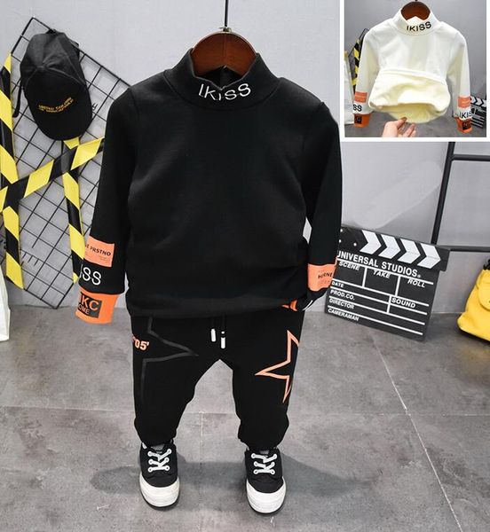 kids clothes winter boys suits wear children clothing sets toddler boys clothesthickeningt-shirt,plush pants 2pcs sport sui, White
kids clothes winter boys suits wear children clothing sets toddler boys clothesthickeningt-shirt,plush pants 2pcs sport sui, White