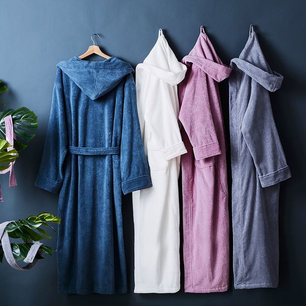 l pure cotton winter pure cotton hooded couple thickened home bathrobe and lengthened absorbent homestay bathrobe
l pure cotton winter pure cotton hooded couple thickened home bathrobe and lengthened absorbent homestay bathrobe