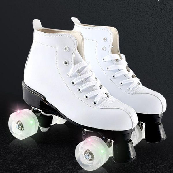 double row 4 wheel 2 inline roller skates men and women beginners outdoor slip shoes flash wheel
double row 4 wheel 2 inline roller skates men and women beginners outdoor slip shoes flash wheel