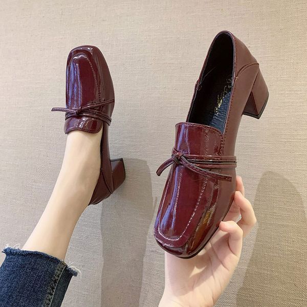 soft shoes woman 2020 women's heels female footwear loafers with fur square toe slip-on autumn oxfords shallow mouth elegant, Black
soft shoes woman 2020 women's heels female footwear loafers with fur square toe slip-on autumn oxfords shallow mouth elegant, Black