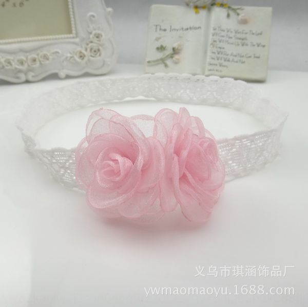 sweet double flower children's lace baby's 100-day p ornament 0-3 lace hair band years old baby's headdress hair band, Slivery;white
sweet double flower children's lace baby's 100-day p ornament 0-3 lace hair band years old baby's headdress hair band, Slivery;white