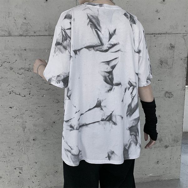 men's t-shirts youthful vitality tie-dye novelty casual brief t-shirt ness harajuku hit color gradient clothes fitted black pullover te, White;black
men's t-shirts youthful vitality tie-dye novelty casual brief t-shirt ness harajuku hit color gradient clothes fitted black pullover te, White;black