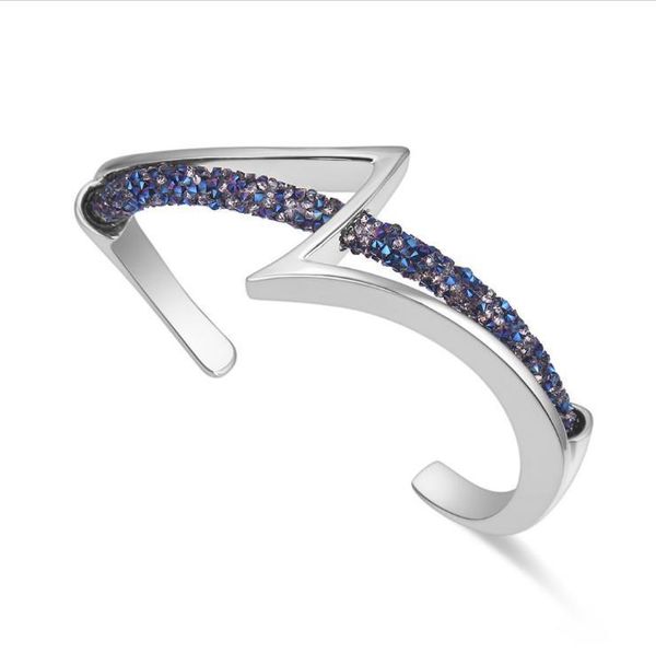 fashion vision trendy bangles with imitation rhodium plated full crystal rope stainless bangle bracelet model no. ne957-1, Black
fashion vision trendy bangles with imitation rhodium plated full crystal rope stainless bangle bracelet model no. ne957-1, Black
