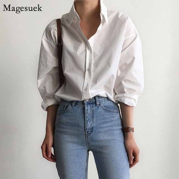women's blouses & shirts shirt classic chiffon blouse plus size loose long sleeve female simple style clothes lady blusas 9700, White
women's blouses & shirts shirt classic chiffon blouse plus size loose long sleeve female simple style clothes lady blusas 9700, White