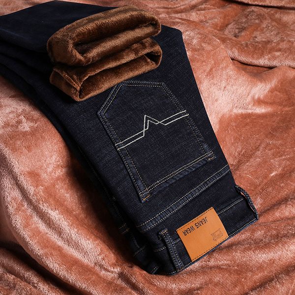 brand mens winter stretch thicken jeans warm fleece denim biker jean pants trousers size 28-40 cx200727, Blue
brand mens winter stretch thicken jeans warm fleece denim biker jean pants trousers size 28-40 cx200727, Blue