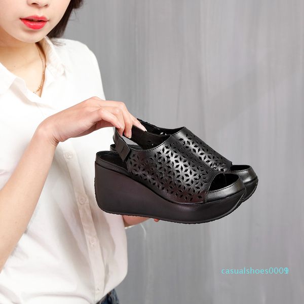 2020 luxury fashion luxury designer women shoes sandals vintage genuine leather thick bottom sandals high heels gladiator casual women c01, Black
2020 luxury fashion luxury designer women shoes sandals vintage genuine leather thick bottom sandals high heels gladiator casual women c01, Black