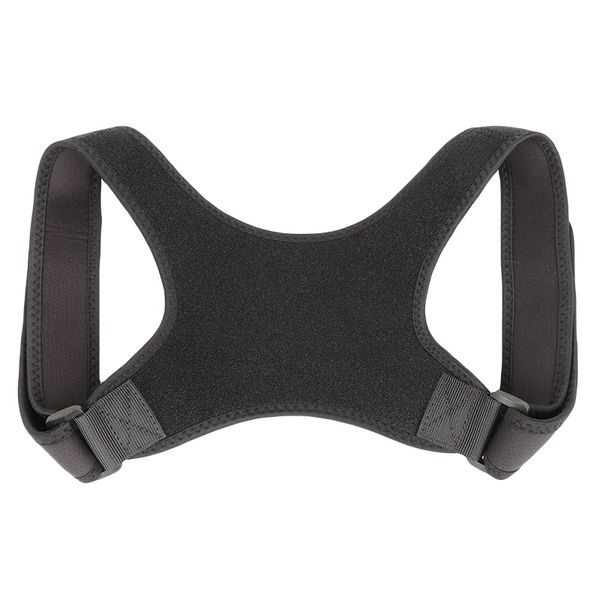 back support posture corrector men women adjustable health-care humpback correct brace practical, Black;blue
back support posture corrector men women adjustable health-care humpback correct brace practical, Black;blue