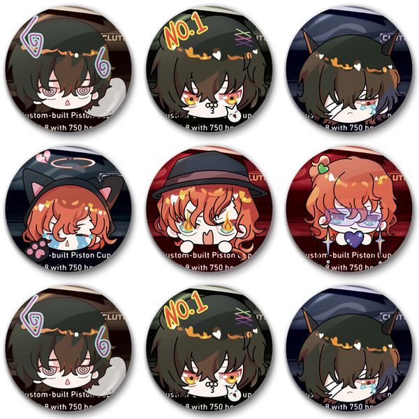 badges enamel pins ladies initial stray dogs women brooch dazai osamu fashion couples cute metal elegant nakahara chuya broches, Gray
badges enamel pins ladies initial stray dogs women brooch dazai osamu fashion couples cute metal elegant nakahara chuya broches, Gray