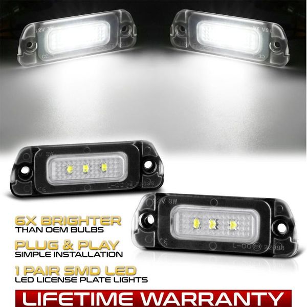2pcs led number license plate lights for ml-class w163 w164 ml 230 270 300 320 350 400 430 450 500 550 55 63
2pcs led number license plate lights for ml-class w163 w164 ml 230 270 300 320 350 400 430 450 500 550 55 63