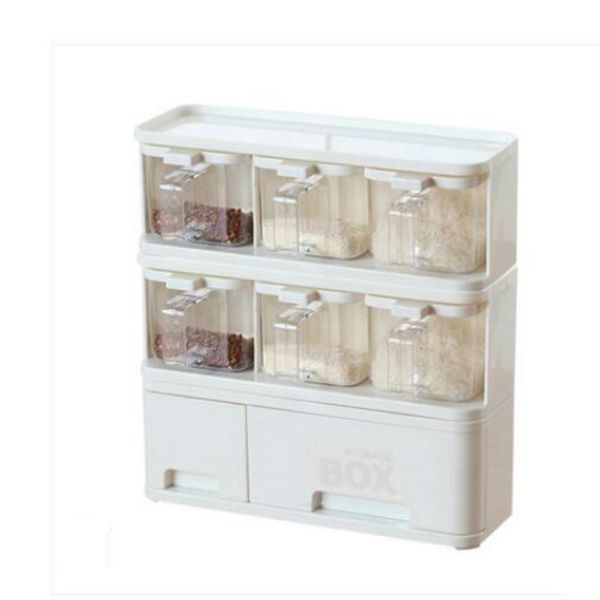 3 grids kitchen spice rack spoon with lid containers seasoning box set spices storage condiment jar wj71
3 grids kitchen spice rack spoon with lid containers seasoning box set spices storage condiment jar wj71