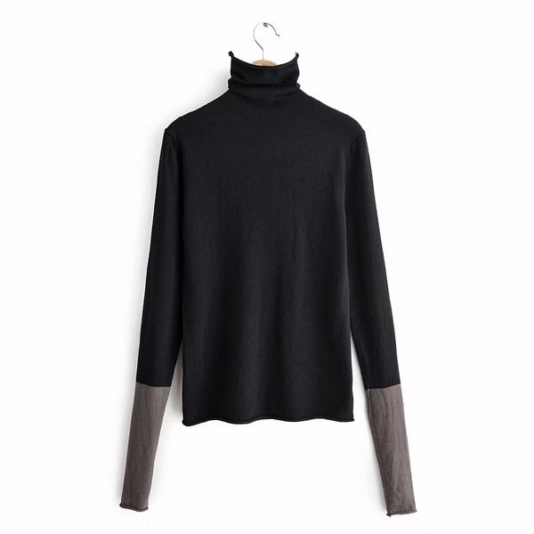 lxh9l zar-8285 women's clothing 2019 autumn and winter new slim-fit stacking splicing zar-8285 folding collar splicing sleeve women, White;black
lxh9l zar-8285 women's clothing 2019 autumn and winter new slim-fit stacking splicing zar-8285 folding collar splicing sleeve women, White;black