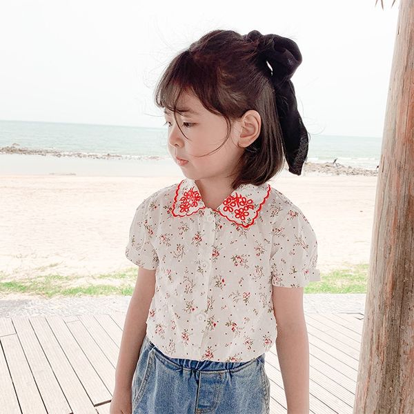 wear 2020 summer new girls' cotton children's summer wear floral western style baby short sleeve children's clothing shirt sh, White;black
wear 2020 summer new girls' cotton children's summer wear floral western style baby short sleeve children's clothing shirt sh, White;black
