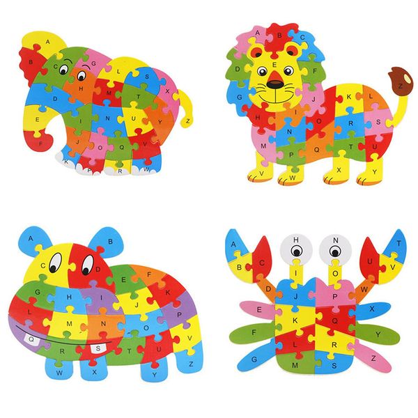 colorful wooden puzzle animals elephant lion jigsaw abc english letters puzzles alphabet learning toy for children kids gift
colorful wooden puzzle animals elephant lion jigsaw abc english letters puzzles alphabet learning toy for children kids gift