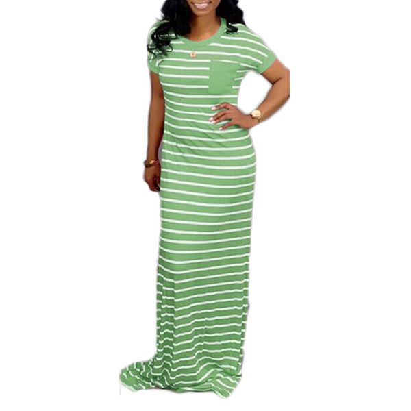 women's swimwear 2021 women stripes short sleeve o-neck floor length slim maxi dress holiday casual daily long dresses vetidos outfit, White;black
women's swimwear 2021 women stripes short sleeve o-neck floor length slim maxi dress holiday casual daily long dresses vetidos outfit, White;black