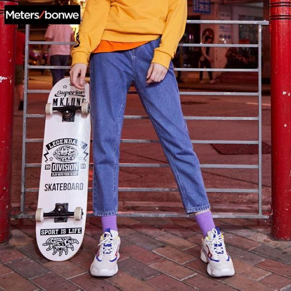 metersbonwe 2020 spring new jeans for women jeans woman blue denim pants high waist straight casual street
metersbonwe 2020 spring new jeans for women jeans woman blue denim pants high waist straight casual street