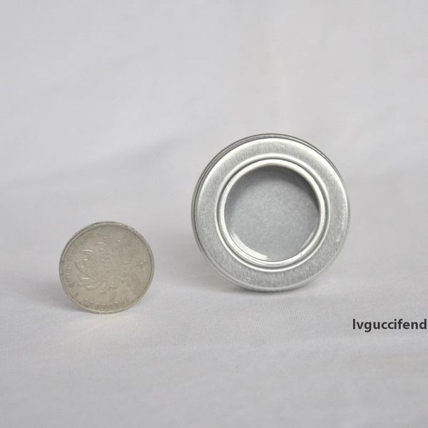 15ml nature aluminum jar with clear round window 1/2oz diy cream essence storage can wholesale
15ml nature aluminum jar with clear round window 1/2oz diy cream essence storage can wholesale