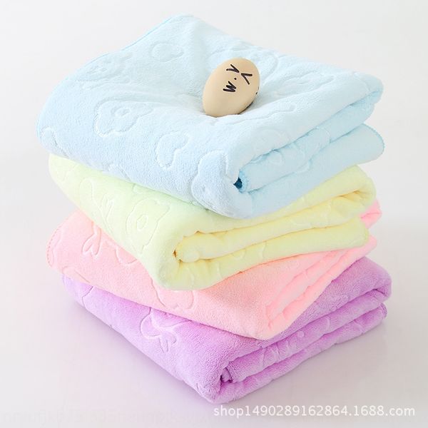 superfine fiber slimming embossed newborn baby bath bath towel square big towel children's super soft absorbent without hair
superfine fiber slimming embossed newborn baby bath bath towel square big towel children's super soft absorbent without hair