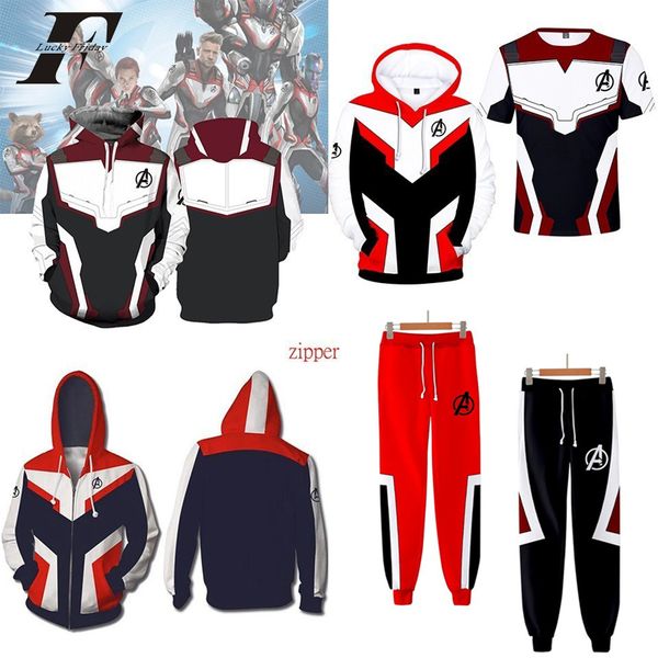 marvel the 4 endgame cosplay two piece set hoodie pant streetwear 2 piece set advangers end game clothes, Gray
marvel the 4 endgame cosplay two piece set hoodie pant streetwear 2 piece set advangers end game clothes, Gray