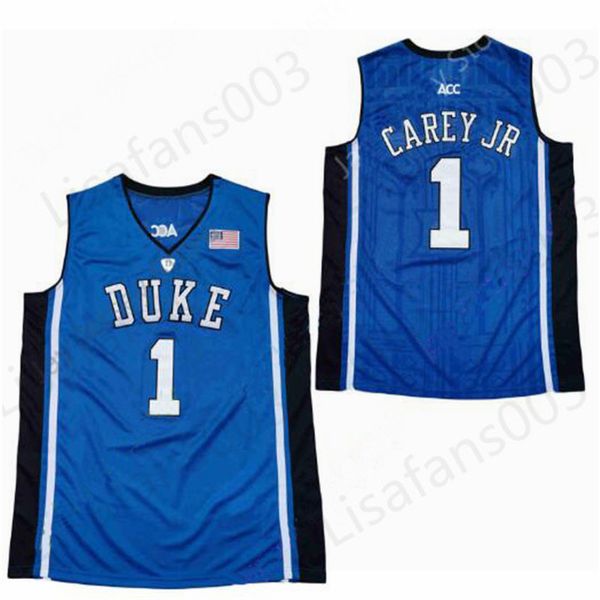 ncaa duke blue devils college basketball jersey 1 vernon carey jr all stitched and embroidery men 5 rj. barrett, Black;red
ncaa duke blue devils college basketball jersey 1 vernon carey jr all stitched and embroidery men 5 rj. barrett, Black;red