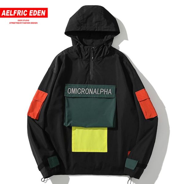 aelfric eden color block patchwork pockets windbreaker vintage 2020 streetwear track jackets hip hop harajuku casual hooded coat, Black;brown
aelfric eden color block patchwork pockets windbreaker vintage 2020 streetwear track jackets hip hop harajuku casual hooded coat, Black;brown