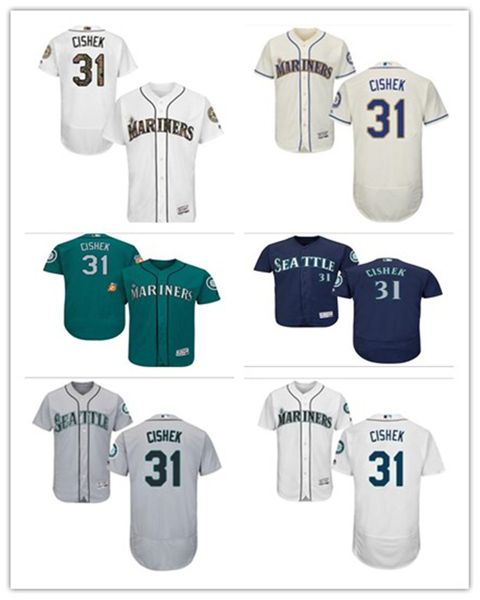 custom any name number quality baseball jersey seattle 31 steve cishek#mariner# baseball wear men women youth jerseys shi, Blue;black
custom any name number quality baseball jersey seattle 31 steve cishek#mariner# baseball wear men women youth jerseys shi, Blue;black