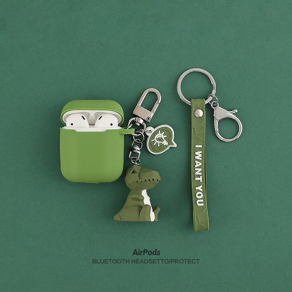 airpods2 protective silicone protective cover geometric dinosaurbluetooth wireless earphone cover silicone cartoon box case ins tide, Silver
airpods2 protective silicone protective cover geometric dinosaurbluetooth wireless earphone cover silicone cartoon box case ins tide, Silver