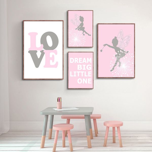 kawaii cartoon pink pairy wall art холст детские мечты big love poster print картина nordic baby girl для гостиной decor room
kawaii cartoon pink pairy wall art холст детские мечты big love poster print картина nordic baby girl для гостиной decor room