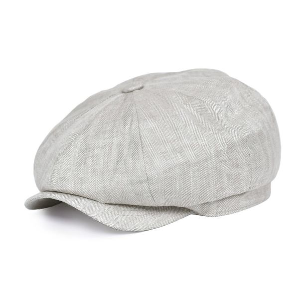 botvela herringbone linen newsboy cap men summer women bakerboy caps breathable flat hat apple beret hats 007 t200720, Blue;gray
botvela herringbone linen newsboy cap men summer women bakerboy caps breathable flat hat apple beret hats 007 t200720, Blue;gray