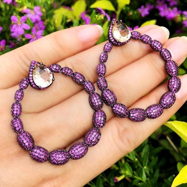 luxury big water drop мотаться полный проложат фианиты полых boho красочные партии серьги для женщин ювелирных аксессуаров, Silver
luxury big water drop мотаться полный проложат фианиты полых boho красочные партии серьги для женщин ювелирных аксессуаров, Silver
