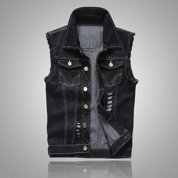 2020 весной и осенью denim мужских корейского топ жилета стиль рукава жилет тонкого летний джинсовой жилет верхнего большого размером прилив, Black;white
2020 весной и осенью denim мужских корейского топ жилета стиль рукава жилет тонкого летний джинсовой жилет верхнего большого размером прилив, Black;white