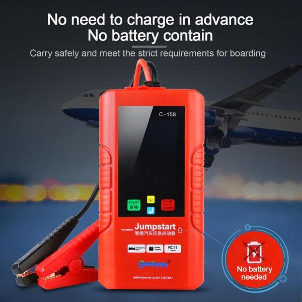 car jump starter no battery portable c-158 12v super capacitor jump starter full charge faster with little power fast charging
car jump starter no battery portable c-158 12v super capacitor jump starter full charge faster with little power fast charging
