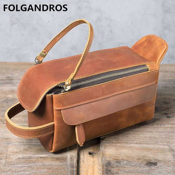 2020 genuine leather clutch purse make up toiletry bag women men's crazy horse leather cowhide driver purse cosmetic wash bags
2020 genuine leather clutch purse make up toiletry bag women men's crazy horse leather cowhide driver purse cosmetic wash bags