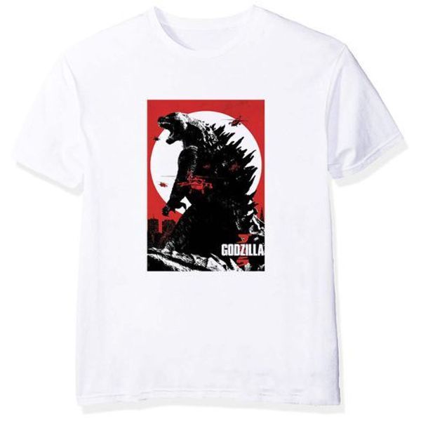 Godzilla men's T-shirt, summer short-sleeved clothing, men's fashion shirt, men's casual cotton
Godzilla men's T-shirt, summer short-sleeved clothing, men's fashion shirt, men's casual cotton