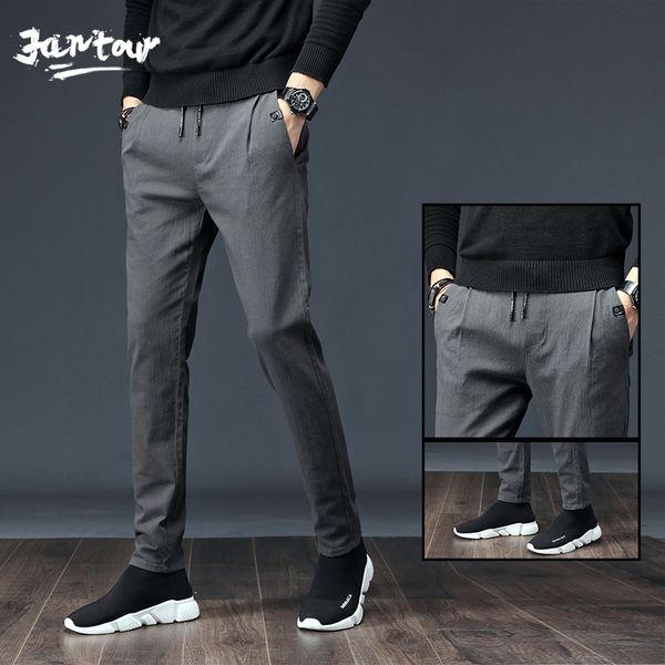 2020 new thick mens elastic waist casual sport man pants autumn winter slim fit male trousers cotton pant men's plus size 28-38, Black
2020 new thick mens elastic waist casual sport man pants autumn winter slim fit male trousers cotton pant men's plus size 28-38, Black