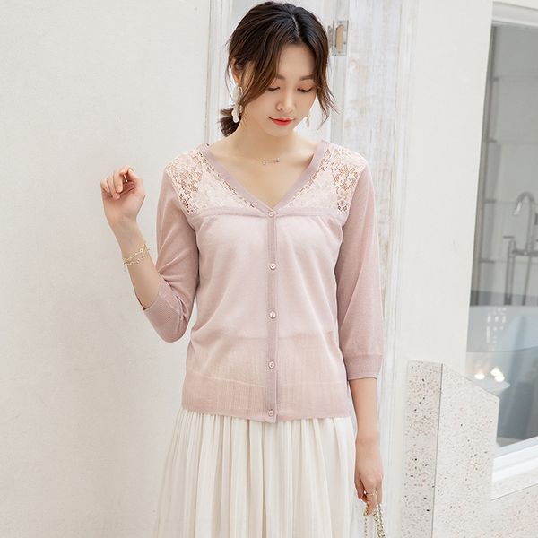 2019 ice silk thin hollow short sunscreen sweater women's coat vest vest cardigan outer small shawl waistcoat, White
2019 ice silk thin hollow short sunscreen sweater women's coat vest vest cardigan outer small shawl waistcoat, White