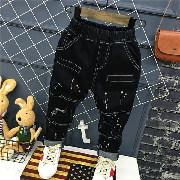 sikae an'an baby clothing jeans children's wear painted children's clothing spring new boys' korean style all-match ripp, Blue
sikae an'an baby clothing jeans children's wear painted children's clothing spring new boys' korean style all-match ripp, Blue