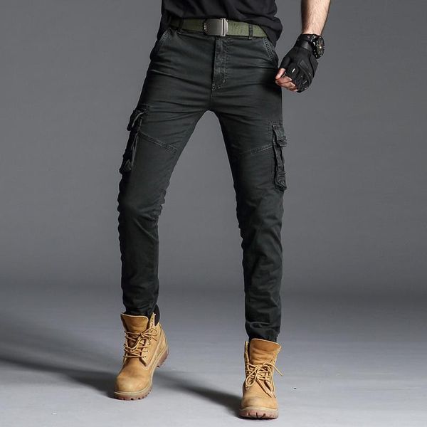 new arrival men fashion pants brand mens casual style cargo trousers cotton men's long straight pants plus size 26, Black
new arrival men fashion pants brand mens casual style cargo trousers cotton men's long straight pants plus size 26, Black