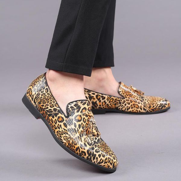 dress shoes 2021 luxury loafers tassel men leather leopard oxford fashion mens male slip-on party wedding, Black
dress shoes 2021 luxury loafers tassel men leather leopard oxford fashion mens male slip-on party wedding, Black
