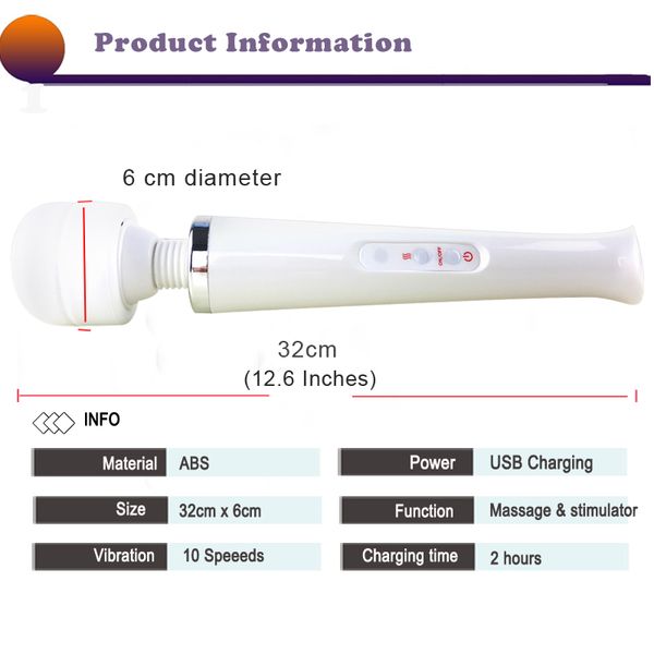 huge av stick vibrators for massager usb g big charge wand female women, spot magic clitoris stimulator for toys y200616 woman se hglt
huge av stick vibrators for massager usb g big charge wand female women, spot magic clitoris stimulator for toys y200616 woman se hglt