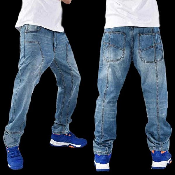 2020 skateboard jeans men plus fertilizer to increase the individuality hip-hop jeans loose denim pants men, Blue
2020 skateboard jeans men plus fertilizer to increase the individuality hip-hop jeans loose denim pants men, Blue